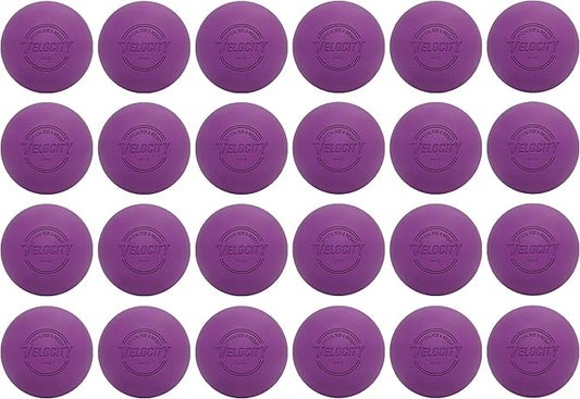 Velocity Lacrosse Balls - 1, 2, 3, 6, 12, 18, 24, 36, 60 and 120 Packs - for Practice, Official NFHS and College Approved Size