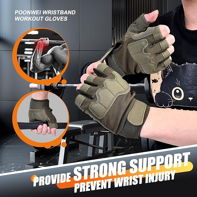 Weight Lifting Gloves, Gym Gloves for Men and Women, Full Palm Protection for Sports, Weightlifting, Training, Cycling, Pull-Ups, Rowing, and Mountaineering, Size : XX-Large