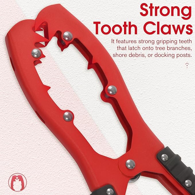 Antidious Kayak Brush Gripper, Kayak Anchor Grip with 16.4ft Paracord and Snap Hook to Anchor Float, Canoe, Boat for Fishing Boating Camping