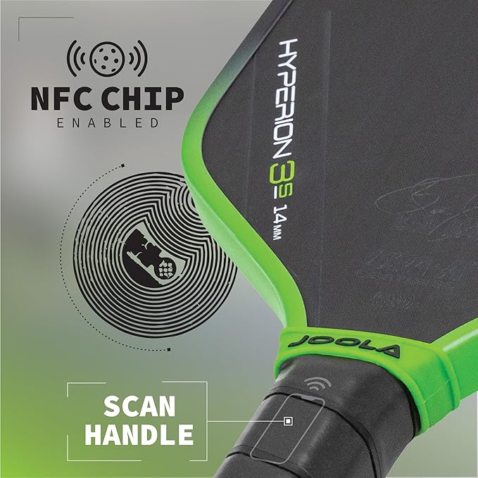 JOOLA 3S Pickleball Paddles – Raw Carbon Fiber Surface – Ben Johns Perseus, Hyperion, Scorpeus & Magnus Shapes – Elongated, Wide Body & Aero Curve Designs – 14mm/16mm Paddles – UPA-A Certified