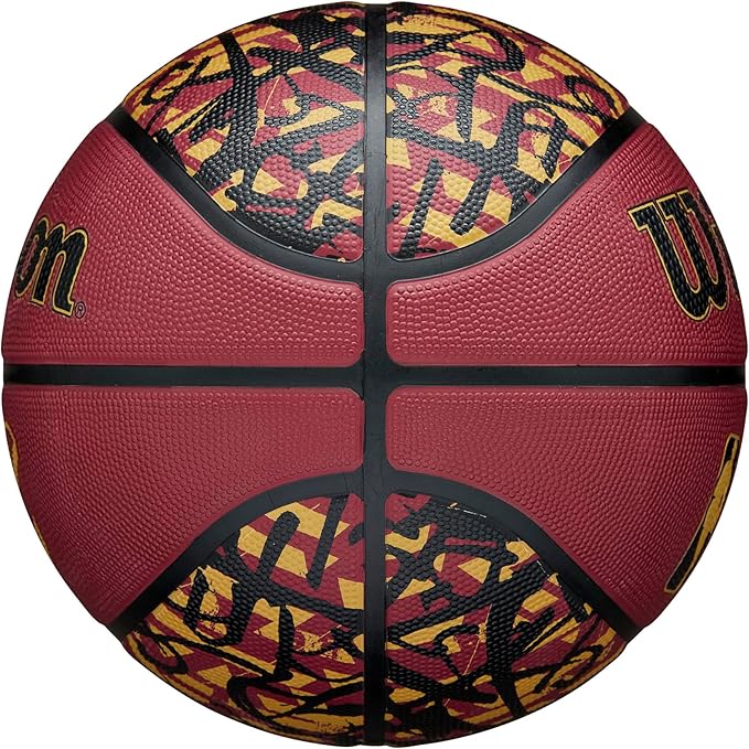 WILSON NBA Team Graffiti Basketballs - Size 7-29.5"