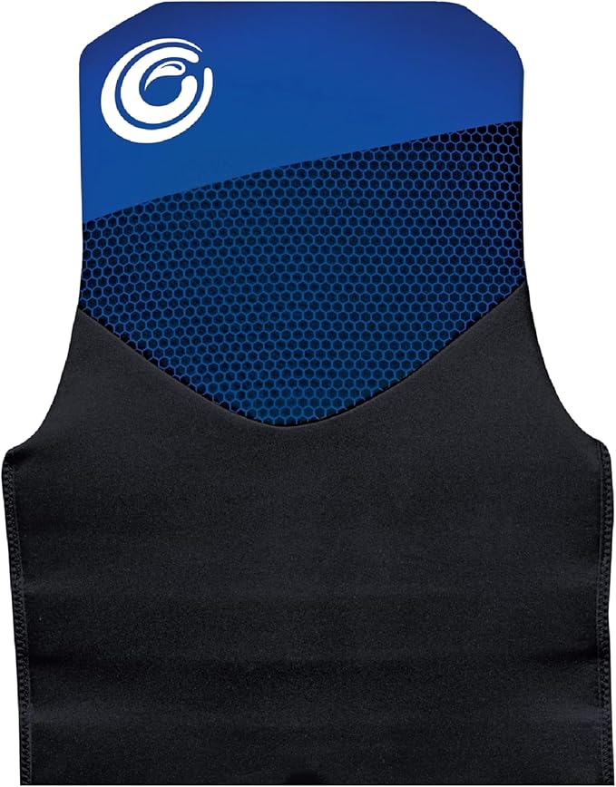 WOW Sports Life Jacket, US Coast Guard Approved Life Vest for Fishing, Kyaking, & Boating PFD, Blue - 2XL/3XL