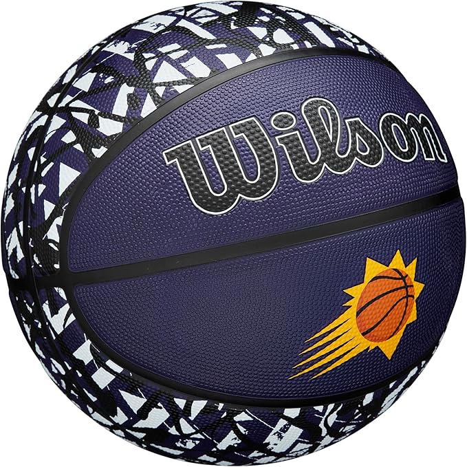 WILSON NBA Team Graffiti Basketballs - Size 7-29.5"