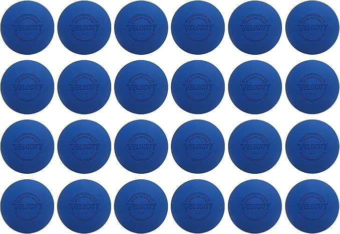 Velocity Lacrosse Balls - 1, 2, 3, 6, 12, 18, 24, 36, 60 and 120 Packs - for Practice, Official NFHS and College Approved Size