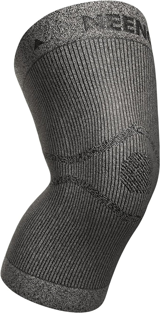 NEENCA Ultra-thin Knee Sleeve for Knee Pain, Lightest Knee Compression Sleeve with Graphene Ions Infused Fabric for Pain Relief, Swelling, Arthritis, Poor Circulation, Running, Sport- FSA/HSA Approved