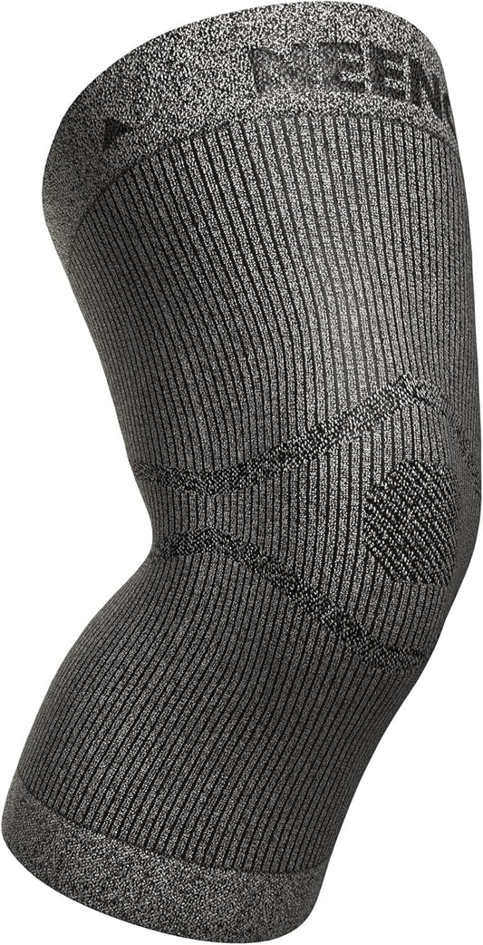NEENCA Ultra-thin Knee Sleeve for Knee Pain, Lightest Knee Compression Sleeve with Graphene Ions Infused Fabric for Pain Relief, Swelling, Arthritis, Poor Circulation, Running, Sport- FSA/HSA Approved