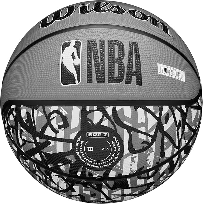WILSON NBA Team Graffiti Basketballs - Size 7-29.5"