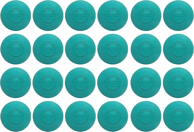 Velocity Lacrosse Balls - 1, 2, 3, 6, 12, 18, 24, 36, 60 and 120 Packs - for Practice, Official NFHS and College Approved Size
