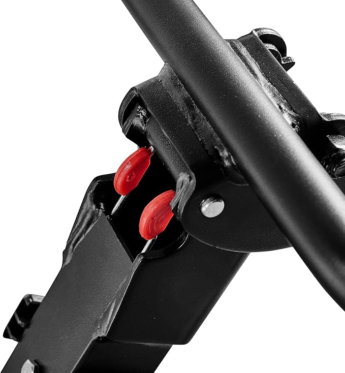 Allen Sports High Capacity Locking Premier 2-Bike Model for Electric Bikes, Model QR520EB, Black, (QR520-EB)