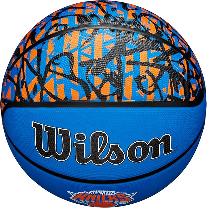 WILSON NBA Team Graffiti Basketballs - Size 7-29.5"