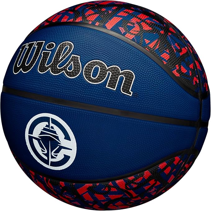 WILSON NBA Team Graffiti Basketballs - Size 7-29.5"