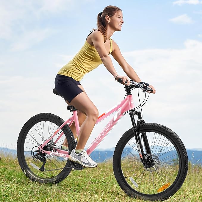 24/26/27.5 Inch Wheels Mountain Bike Shimano 21 Speeds with Mechanical Disc Brakes Aluminum/High-Carbon Steel Frame Suspension MTB Bikes Mountain Bicycle for Adult & Teenagers