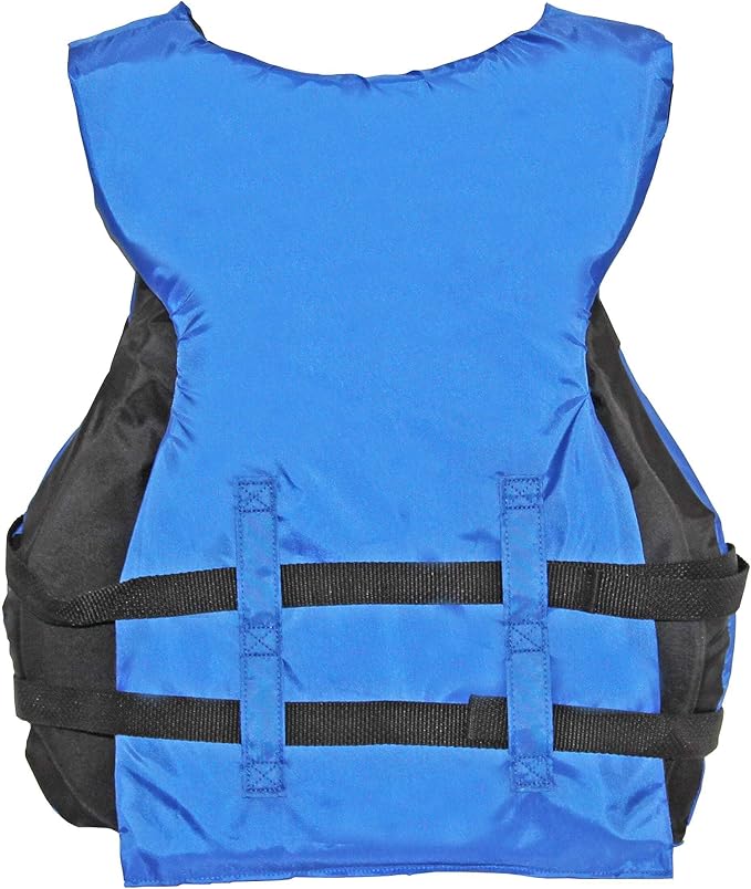 Life Jacket Paddle Vest; Coast Guard Approved Type III PFD Life Vest Flotation Device; Jet ski, Wakeboard, Hardshell Kayak Life Jacket; Ideal Extra Life Jacket for Pontoon Boat