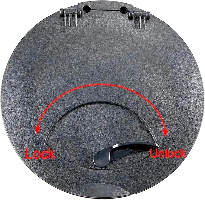 6/8/9 Inch Round Hatch Cover Deck Plate ABS Accessories Hatch Cover with Red Waterproof Bag for Kayak Boat Fishing Rigging