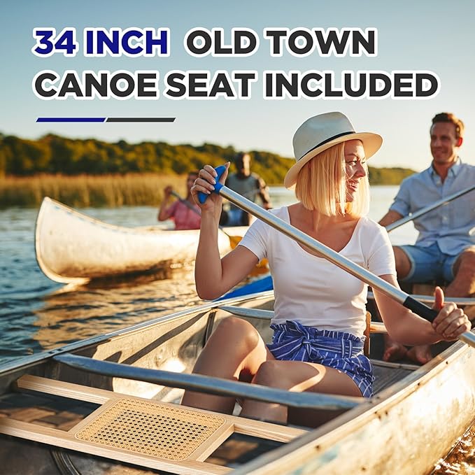 34 Inch Canoe Seat Cane Seat Outdoor Caned Canoe Seat for Canoe Kayak Boat