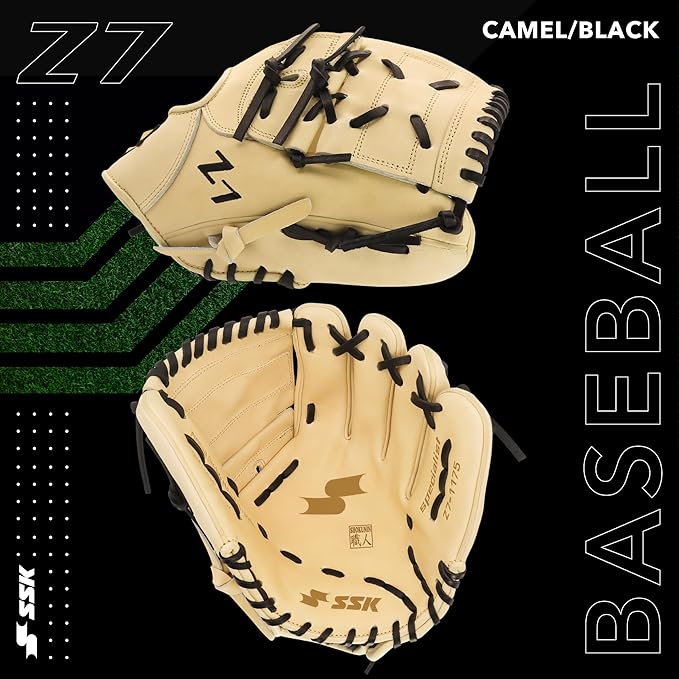 SSK Z7 Specialist Infield Baseball Glove – 11.25” - 11.5” - 11.75” - 12” – 12.25” – Right & Left Hand Throw