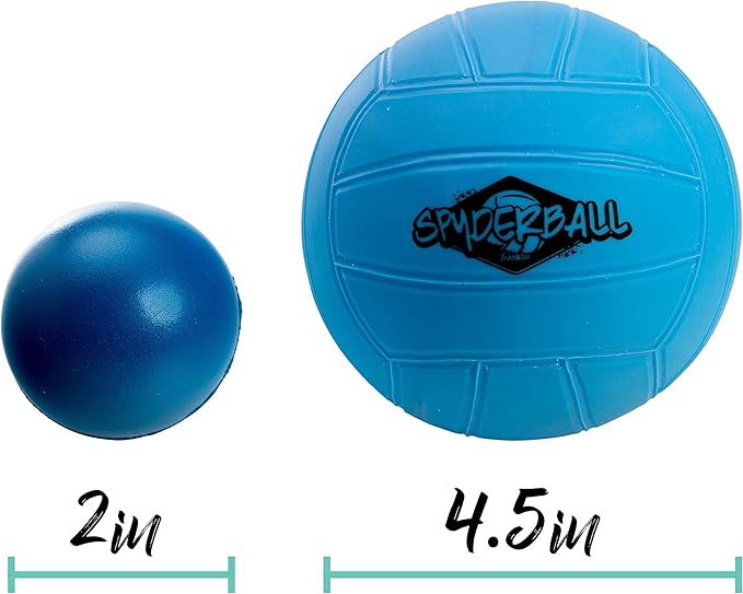 Franklin Sports Spyder Pong Tennis - Table Tennis, Volleyball + 4 Square - Includes Net, Table, Paddles + Ball