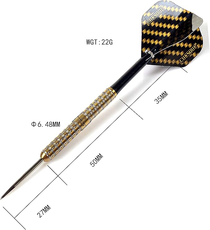 CUESOUL Swift Series 22/24/26g Super Slim Tungsten Steel Tip Darts Set
