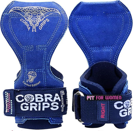 Cobra Grips PRO Weight Lifting Gloves Heavy Duty Straps Alternative Power Lifting Hooks for Deadlifts Adjustable Neoprene Padded Wrist Support Bodybuilding