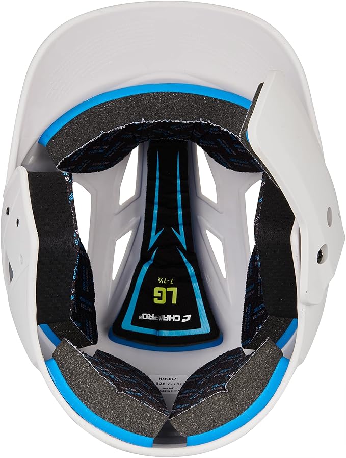 CHAMPRO HX Gamer Plus Batting Helmet with Reversible Jaw Guard