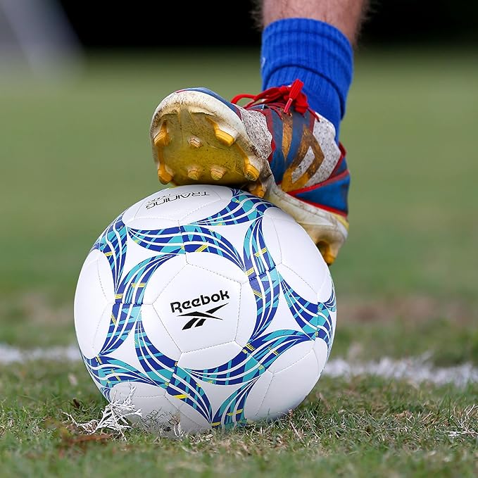 Reebok - Premium Soccer Ball, Advanced Build for Control & Durability, Size 5