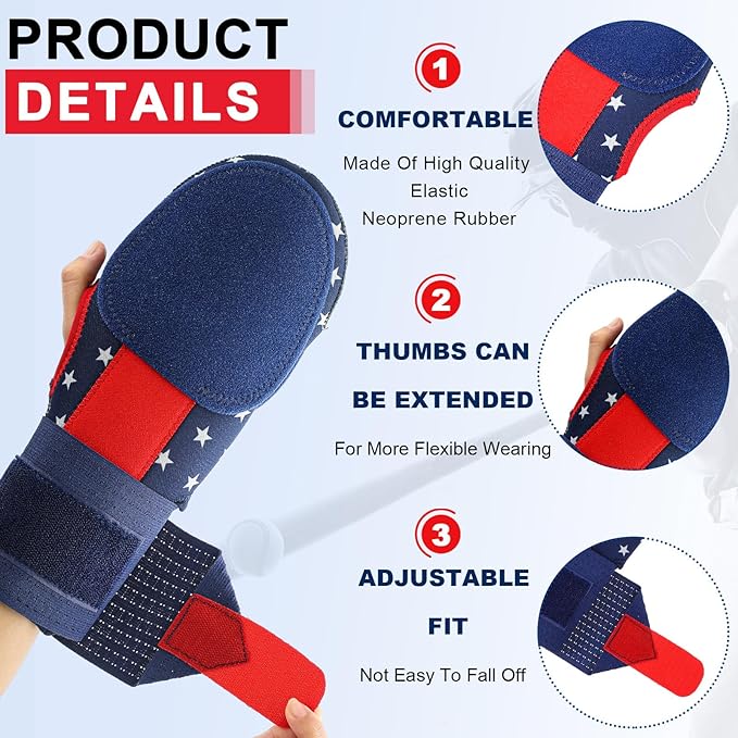 Sliding Mitt Gloves with Arm Sleeves Adjustable Baseball Sliding Mitt Youth Adult Protective Shield for Softball