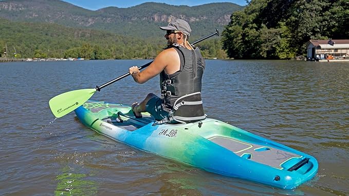 Perception Hi Life 11 | Sit on Top Kayak for Adults | Hybrid SUP Stand up Paddle Board Kayak | 11'