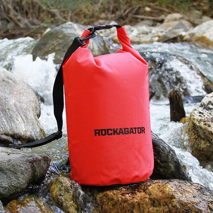 Waterproof Dry Bags 100% Water Proof Dry Bag with Detachable Shoulder Strap | Can Be Submersed in Water and Will Keep Your Gear Dry on the River, Lake, Raft, Kayak (10L, 20L, 30L, 50L)