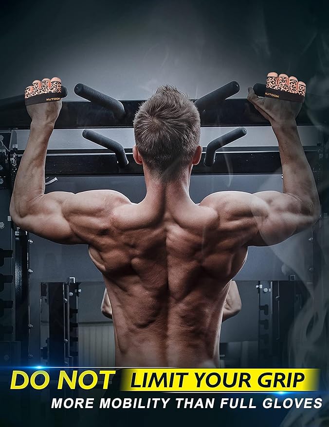 KUTOOK Weight Lifting Gloves for Women Gym Workout Gloves with Palm Protection & Extra Grip Breathable Exercise Gloves for Men Fitness