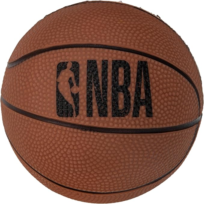 Franklin Sport NBA Grow-with-Me Kids Mini Basketball Hoop Set - Over The Door Indoor Hoop for Kids - Includes (1) Adjustable Height Basket, (1) Mini Youth Basketball + Air Pump - Ages 3+