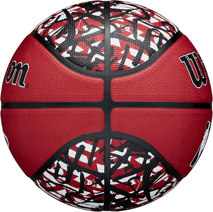 WILSON NBA Team Graffiti Basketballs - Size 7-29.5"