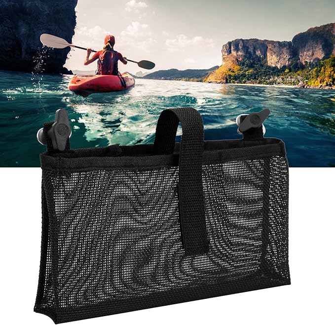 Marine Boat Mesh Bag, Nylon Marine Boat Gear Accessories Storage, Mesh Bag Accessories Organizer, Boat Storage Accessories Boat Bag