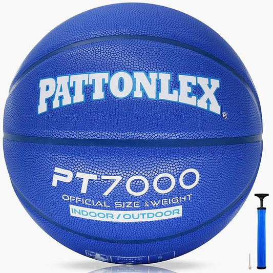 Basketball 29.5" - Official Size 7-Composite Leather - Indoor/Outdoor Basketball Ball for Adult Men