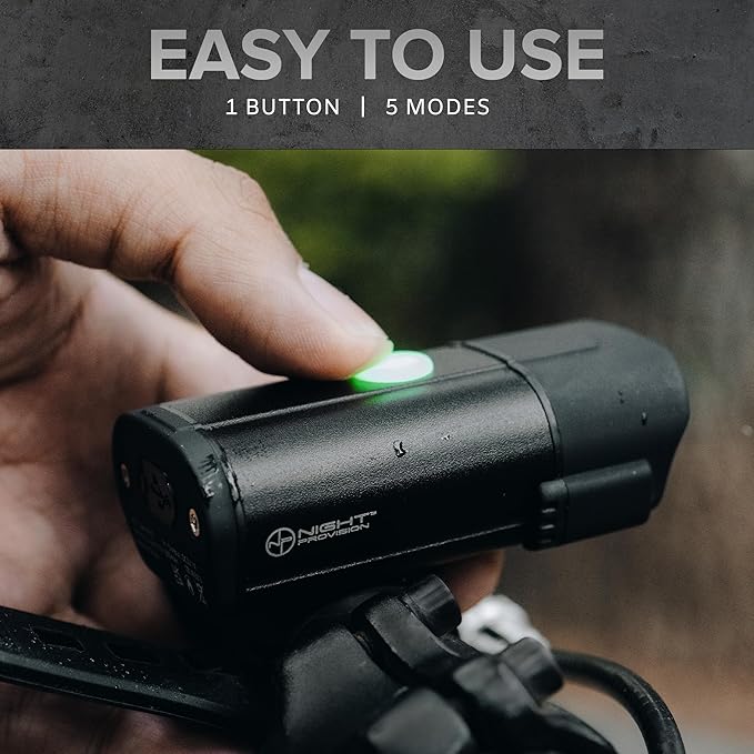 BX-300 USB Rechargeable LED Bike Light Set Front and Back Cycling Safety Lights Best Headlight with New DUO-120 USB Tail Light for Adults Kids Men Women