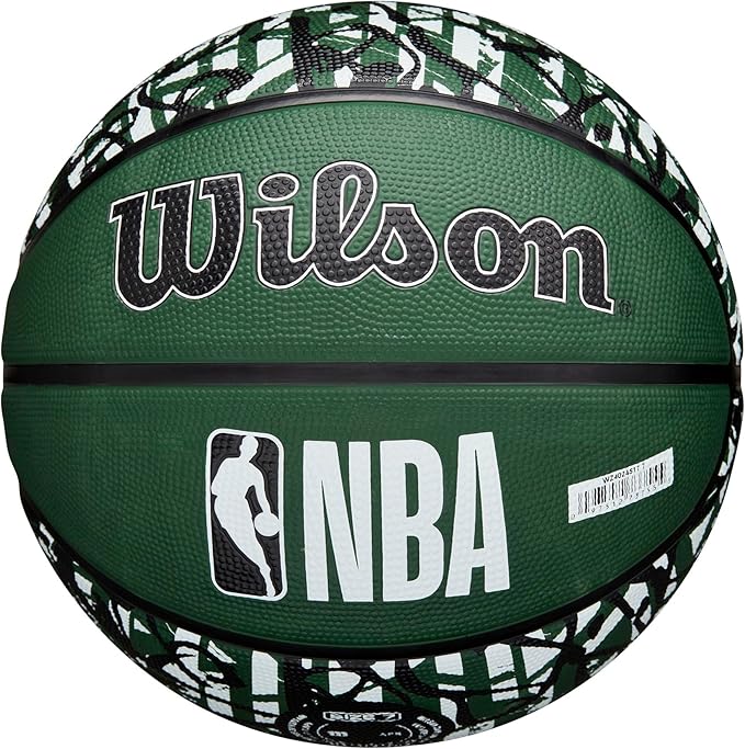 WILSON NBA Team Graffiti Basketballs - Size 7-29.5"