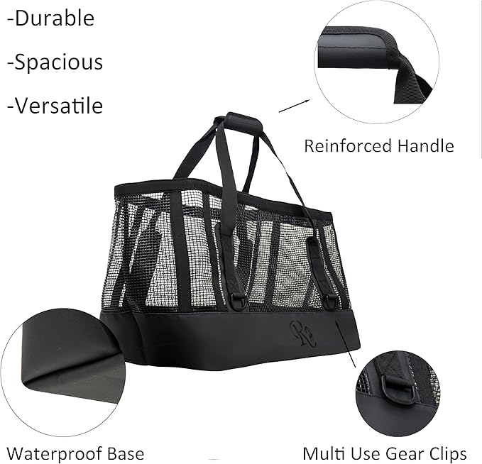 Heavy Duty Waterproof Boat Gear Storage Bag Marine Organizer Bag Multipurpose Outdoor Tote for Men and Women