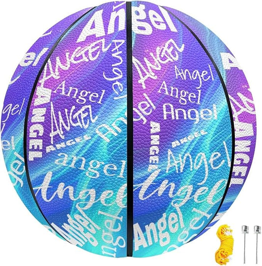 Personalized Basketball Leather Basketball Custom Basketball with Your Personalized Pictures Text Sports Equipment