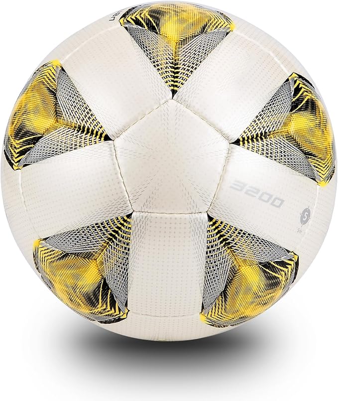 Soft PU Leather Soccer Ball, Indoor Outdoor Team Sports, Training Practicing Game Match Soccer Ball Gift for Adult Youth, 1pcs