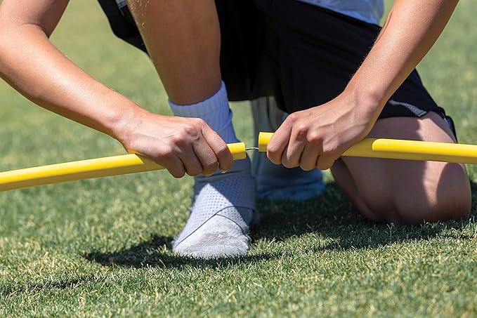 SKLZ Quickster Football Net: Portable, Durable Training Goal for Football Practice – Easy Setup, Stable Design, Ideal for Improving Passing and Kicking Accuracy and Skill Development