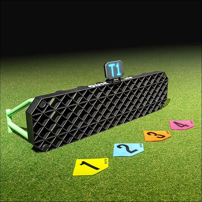 QUICKPLAY Replay Station Soccer Rebound Board - Portable Dual Surface Rebounder with Adjustable Angle - Soccer Training Equipment for Control, Passing Practice