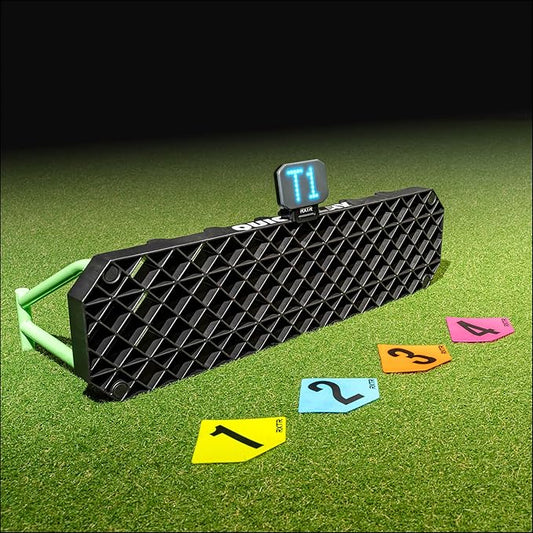 QUICKPLAY Replay Station Soccer Rebound Board - Portable Dual Surface Rebounder with Adjustable Angle - Soccer Training Equipment for Control, Passing Practice