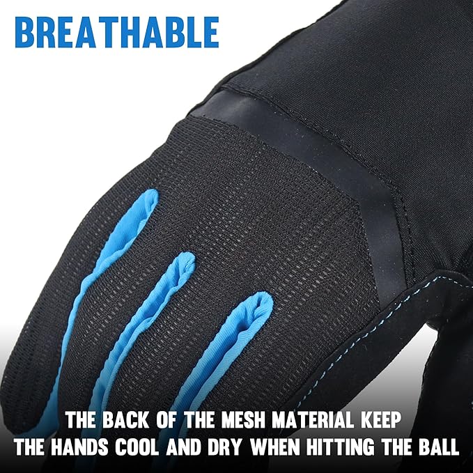 HLDD HANDLANDY Batting Gloves – Durable Grip, Breathable Baseball Softball Gloves for Adults Youth Kids – Gift for Players