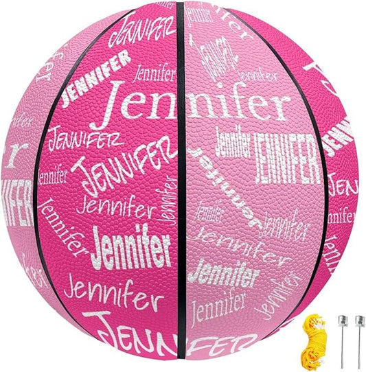 Personalized Basketball Leather Basketball Custom Basketball with Your Personalized Pictures Text Sports Equipment