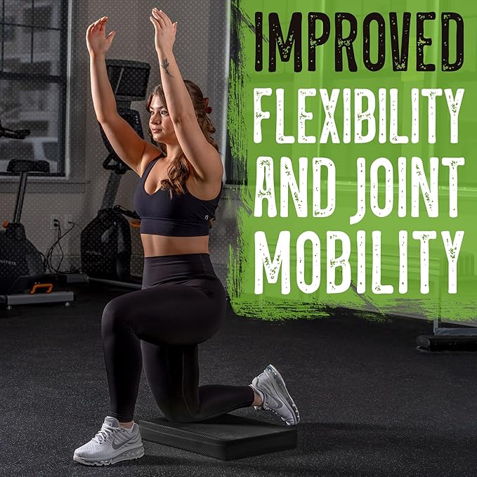 Gradient Fitness Balance Pad Foam Board Stability Cushion Exercise Trainer for Balance, Stretching, Physical Therapy, Mobility, Rehabilitation and Core Strength Training