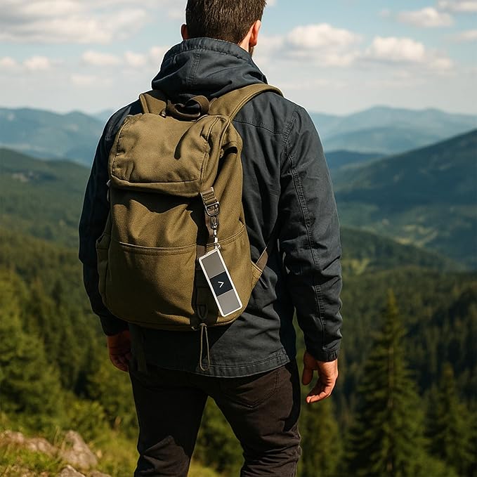 Carrying Case and Pouch for KardiaMobile 6L EKG Monitor, (Protective) Clear Case with Neoprene Cover and Wrist Strap