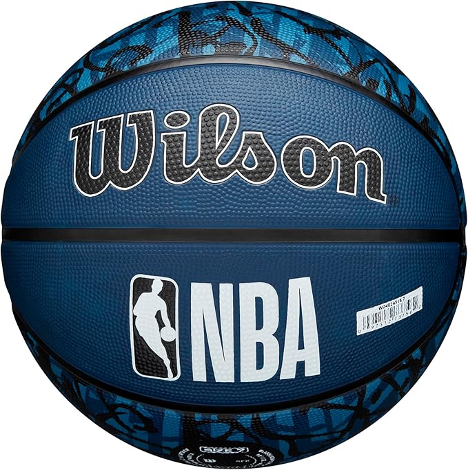 WILSON NBA Team Graffiti Basketballs - Size 7-29.5"