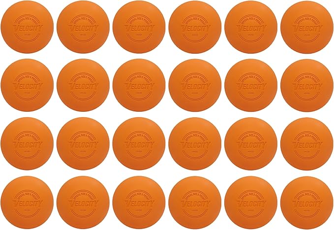 Velocity Lacrosse Balls - 1, 2, 3, 6, 12, 18, 24, 36, 60 and 120 Packs - for Practice, Official NFHS and College Approved Size