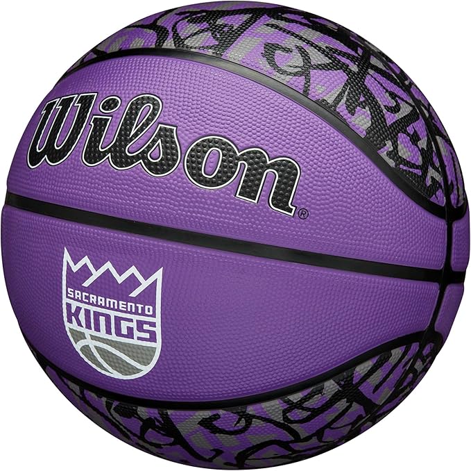 WILSON NBA Team Graffiti Basketballs - Size 7-29.5"