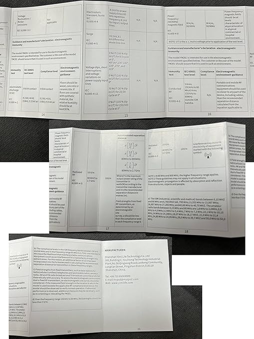 ESPOO Pulse Oximeter with 20 Memory, Oxygen Monitor Fingertip 4 Color TFT Display(SPO2), Alarm & Brightness Adjustable, Batteries & Lanyard Include(White&Blue)