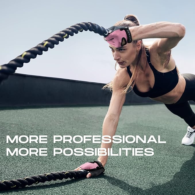 LIFECT Essential Breathable Workout Gloves, Weight Lifting Fingerless Gym Exercise Gloves with Curved Open Back, for Powerlifting, Women and Men